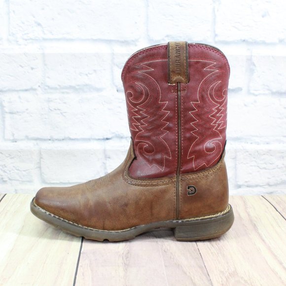 Durango Other - DURANGO Briar Brown Western Pull On Cowboy Boots Size US 3 M